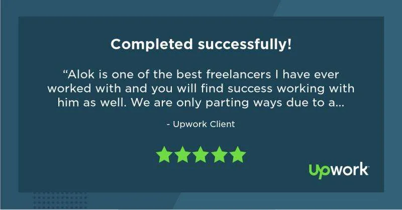 Upwork Reviews of RankON
