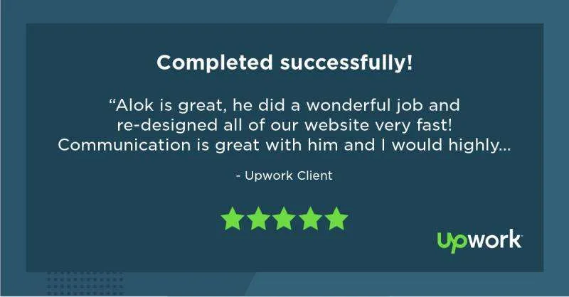 Upwork Reviews of RankON