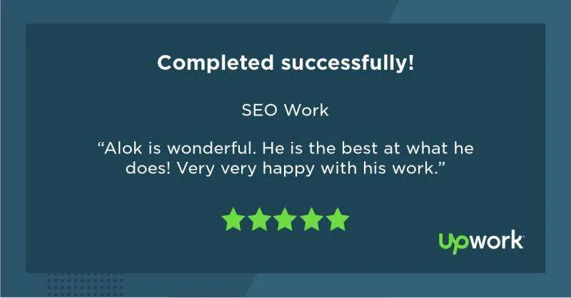 Upwork Reviews of RankON