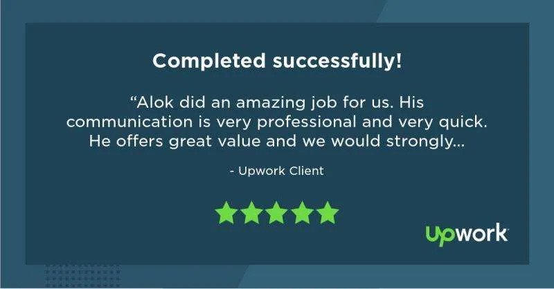 Upwork Reviews of RankON