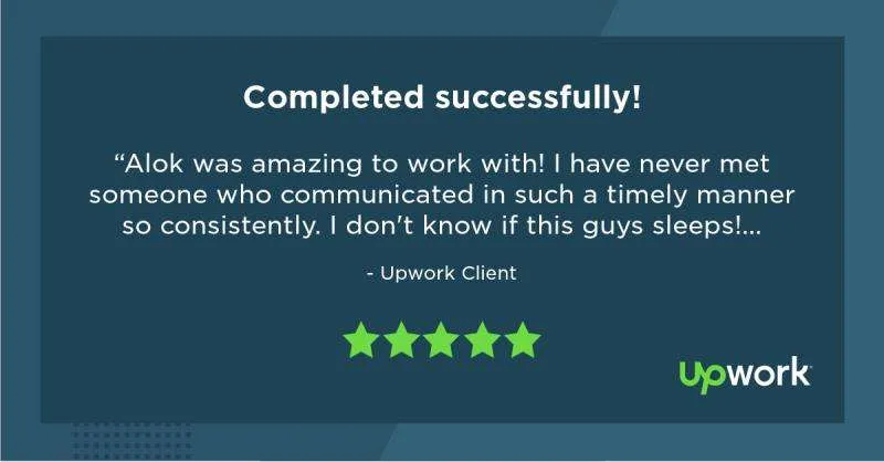 Upwork Reviews of RankON