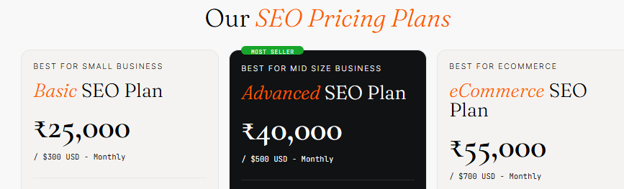 Manufacturers SEO Pricing and Packages